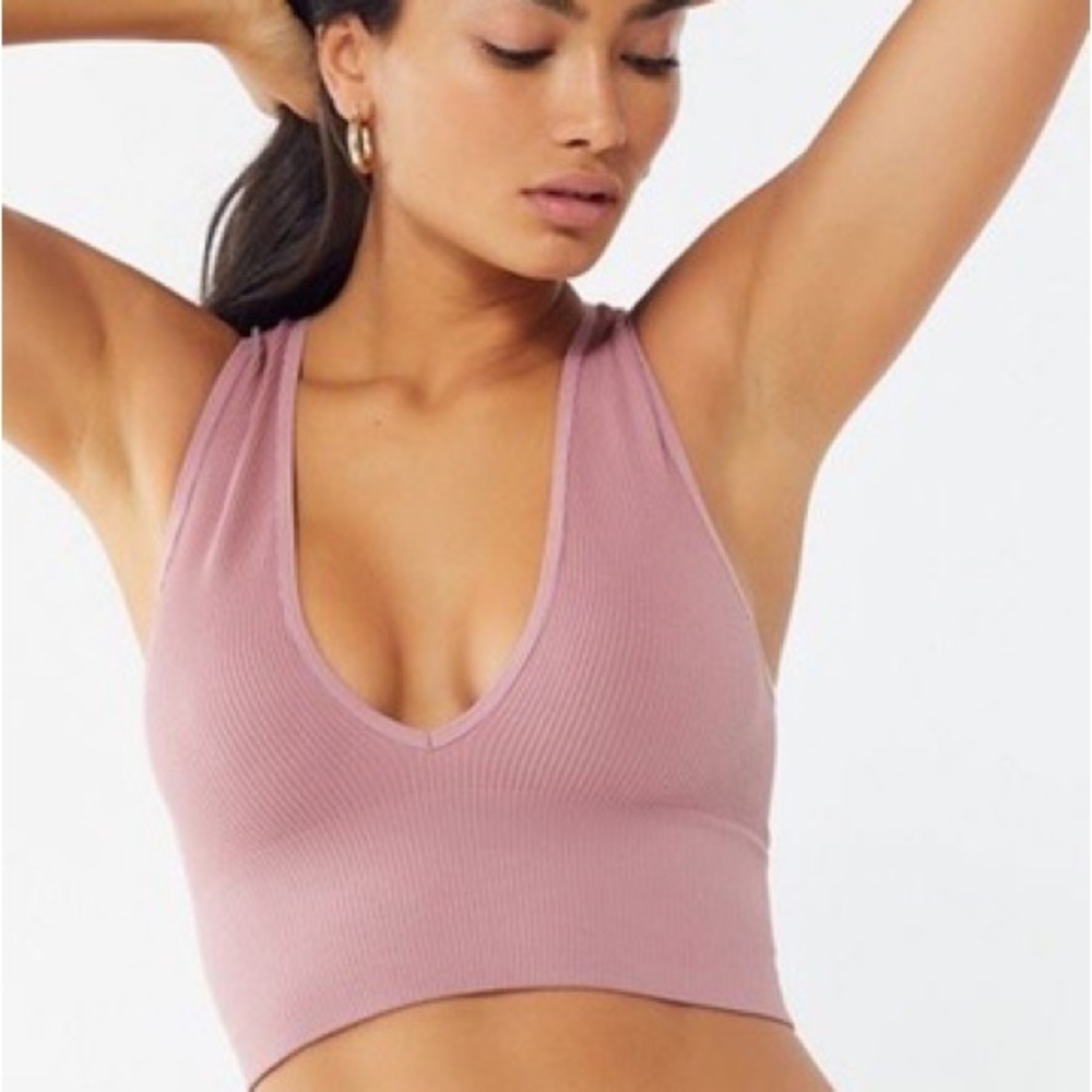 Out From Under Hailey Seamless Plunging Bra Top